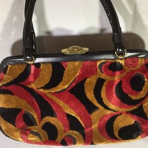 Vintage tapestry hand bag by Geray